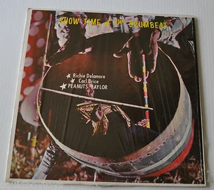 SHOWTIME of the DRUMBEAT LP Record CALYPSO - Richie Delamore/Peanuts Taylor - Picture 1 of 4