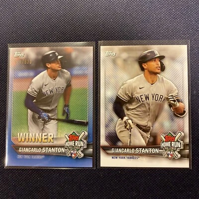 2021 Topps Giancarlo Stanton - Home Run Challenge August Winner /530 - Image 1 of 2