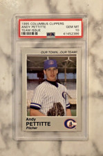 Andy Pettitte 1995 TEAM ISSUED ROOKIE CARD - NEW YORK Yankees