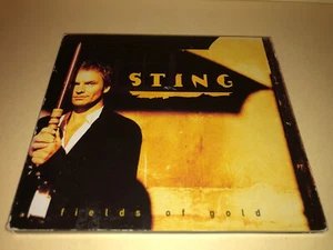 Sting CD Fields of Gold hit single 1 track picture disc promo - Picture 1 of 4