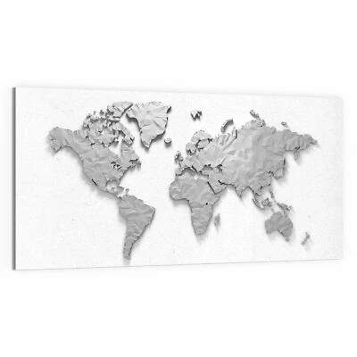 DEQORI Magnettafel Glas '3D Origami Welkarte' beschreibbar Whiteboard, v. Ausf. - Bild 1 von 4