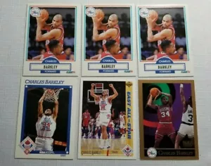 1990 Fleer Charles Barkley #139 Philadelphia 76ers Basketball Cards Lot All-Star - Picture 1 of 4