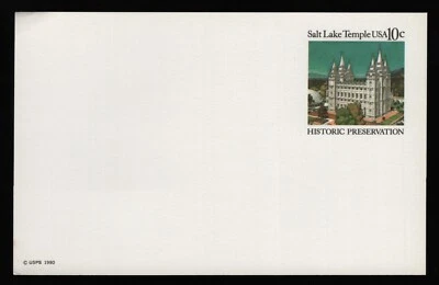 #UX83 10c Salt Lake Temple, Mint **ANY 5=FREE SHIPPING** - Image 1 of 2