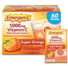 BUY 2 GET 1 FREE Emergen-C Super Orange Flavor 1000mg Vitamin C Powder-60 Count