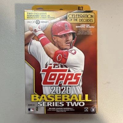2020 Topps Baseball Series Two Sealed Target Hanger Box-Find Autograph/Relic - Image 1 of 2