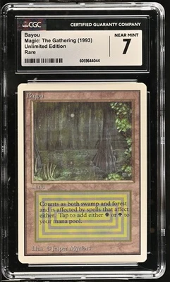 BAYOU Unlimited Rare Reserved List CGC 7 MTG [Nostalgium] - Image 1 of 2
