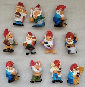 Figuras de gnomo huevo Ferrero Kinder vintage x ELEVEN - Imagen 1 de 2