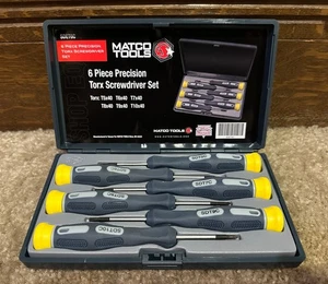 MATCO Tools SDET6C 6 Piece Precision Torx Screwdriver Set - T5,T6,T7,T8,T9,T10 - Picture 1 of 3