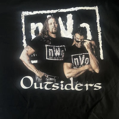 The Outsiders Nuevo Orden Mundial WCW Scott Hall Kevin Nash Nuevo Orden Mundial 4 Vida! WWE SS L Nuevo Foto 1 de 4