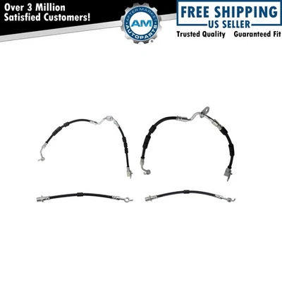 Juego de mangueras de freno para Ford Fusion Lincoln MKZ Mercury Milan 2009 Foto 1 de 4