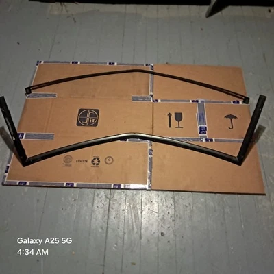 1968 Cadillac Eldorado Rear Window Interior Trim Oem Black - Image 1 of 4