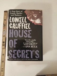 Vintage 1997 House Of Secrets By Lowell Cauffiel Hardcover True Ohio Crime - Foto 1 di 4