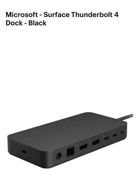 Nuevo sin abrir / Microsoft Surface Thunderbolt 4 Dock - Negro Foto 1 de 4