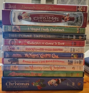 Lot 11 Christmas Holidays DVD's - Most Like New - Picture 1 of 24