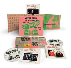 Sex Pistols – Live In The U.S.A. 1978 3 CD Set - Compilation Album - NEW - Picture 1 of 1
