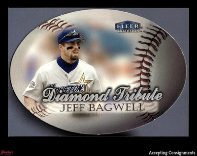 1998 Fleer Tradition Diamond Tribute #DT1 Jeff Bagwell ASTROS - Image 1 of 2