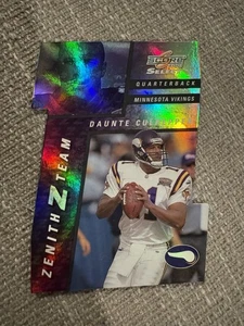2001 Score Zenith Z Team ZT-3 Daunte Culpepper Minnesota /100 Die Cut Vikings - Bild 1 von 2