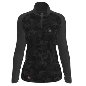 Mobile Warming Women's Proton 7.4V battery Heated Baselayer Shirt Black Medium - Picture 1 of 2