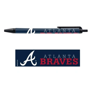 Atlanta Braves Wincraft Set Posten 5 Stück Kugelschreiber HERGESTELLT IN USA Authentisch - Bild 1 von 3