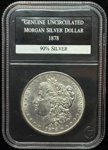 1878 S Silver Morgan One Dollar S$1 Coin - Picture 1 of 2