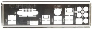 ASUS TUF Z270 Mark 2 - Blende - Slotblech - IO Shield #319372 - Bild 1 von 1