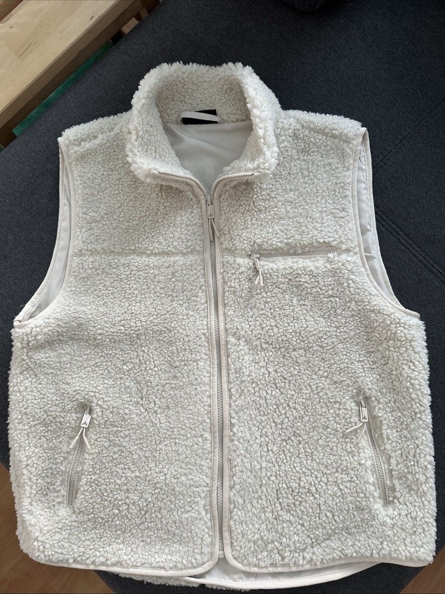 Damen Fleece Weste Lang - Ärmellose Teddyfleece Weste Für Herbst