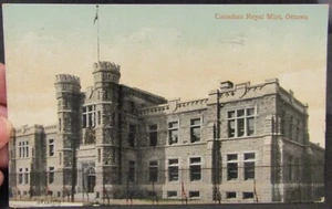 Royal Mint canadese, Ottawa Ontario, cartolina antica, spedita 1910 - Foto 1 di 2