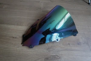 Mirrored Double Bubble Screen Windscreen for Yamaha YZF-R1 R1 98 - 99 - Picture 1 of 6