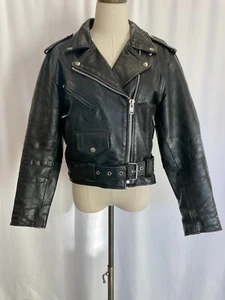 X Element Women's Motorcycle Leather Coat Size S - Picture 1 of 7