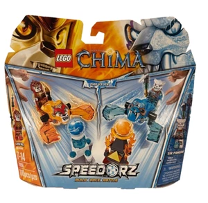Lego Fire vs Ice 70156 LEGENDS OF CHIMA Minifigure Building Set Retired RARE NEW - Picture 1 of 3
