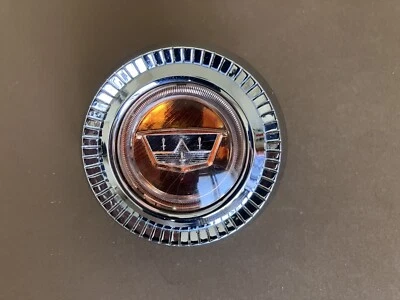 Ford Consul 375 Mk2  Steering Wheel Horn button w/ Chrome Bezel 1956-1972 - Изображение 1 из 4