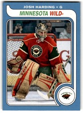 2008-09 O-Pee-Chee '79-80 Retro Josh Harding #383 Minnesota Wild
