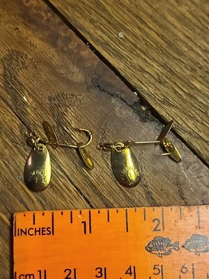 Hildebrandt 1 spinners - Lote de 2 - Señuelo de pesca Spinnerbait color dorado Foto 1 de 2