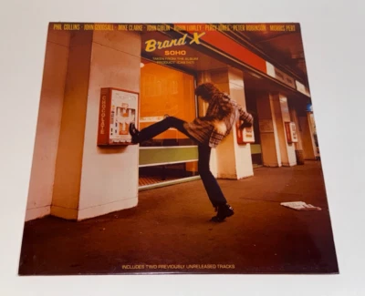 Brand X Soho Vinyl 12" Single 1979 Charisma UK Jazz Rock Phil Collins NEW SEALED - Imagem 1 de 4