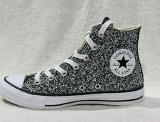 ladies silver converse size 6