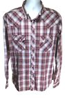 Wrangler Western Shirt Men's XL Pearl Snap Buttons Long Sleeve