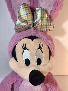 Peluche de conejo de Pascua de 18"" de Minnie Mouse de Disney Store - Imagen 1 de 5