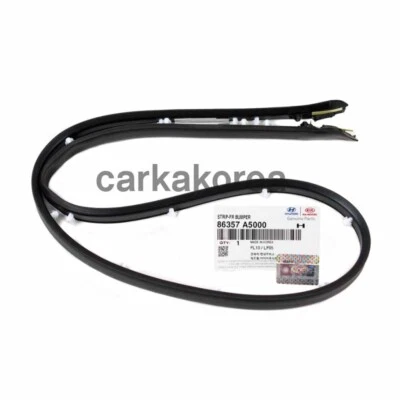 86357A5000 Front Bumper Hood Rubber Seal Strip For Hyundai Elantra GT 2013-2017 - Imagem 1 de 3