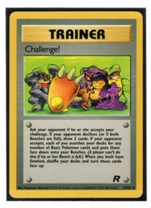 Challenge! 74/82 Team Rocket-Unlimited Edition Regular - Pokemon Card - Picture 1 of 2