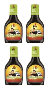 4-Pack Chef Roy Choi's Kogi Sweet Garlic Teriyaki Marinade & Sauce 16 oz Bottles - Picture 1 of 24