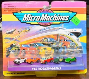 MICRO MACHINES #10 VOLKSWAGENS COLLECTION - Picture 1 of 1