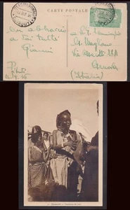 DJIBOUTI-1936-CIRCULATED POSTCARD SENT FROM FRENCH COAST OF SOMALIA- - Picture 1 of 1