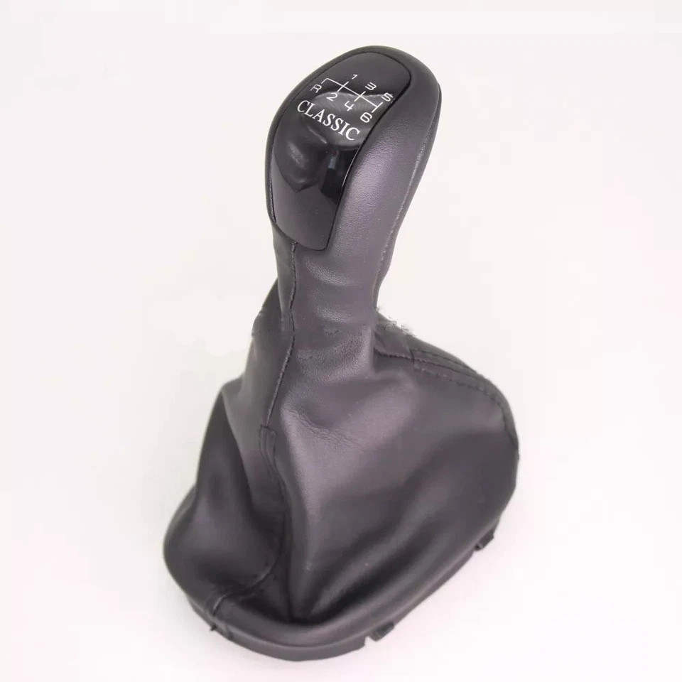 Para Mercedes Benz W203 S203 C230 C240 C320 6 Velocidades Cambio Perilla Bota CLÁSICO Foto 1 de 4