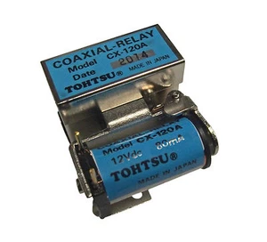 Tohtsu CX-120A 12VDC SPDT Miniature Coaxial Antenna Relay - Picture 1 of 1
