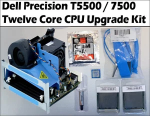 Twelve Core DELL Precision T5500,T7500 XEON Prozessor + 2. CPU Riserkarte X5690 - Bild 1 von 6
