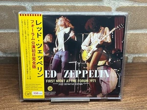 LED ZEPPELIN / FIRST NIGHT AT THE FORUM 1971 / 2022 DEFINITIVE EDITION W/obi NEW - Picture 1 of 7