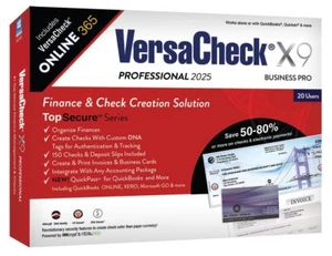 VersaCheck X9 Professional 2025 - 20 Benutzer + VersaCheck ONLINE Pro 1 Jahr Sub - Bild 1 von 2