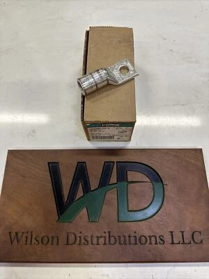 Panduit LCA500-58-6 Copper Compression Lug 1 Hole 5/8" Stud Box Of 6 - Image 1 of 4