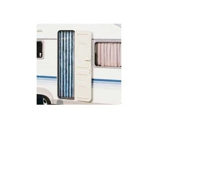 TENDA CINIGLIA PER CAMPER ROULOTTE RIGATA  ANTINSETTI PARASOLE 56X185 ITALIA - Immagine 1 di 3