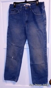 Lee Jeans Men's Size 36x30" Regular Fit Straight Cut Medium Blue Wash Denim Used - Picture 1 of 8